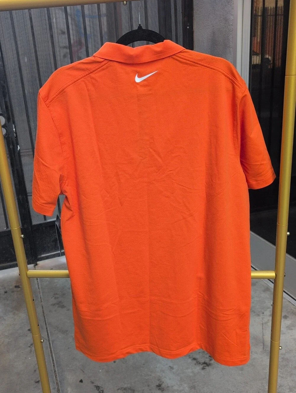 Nike Men's Dri-FIT Player Golf Polo  orange Size L NWT